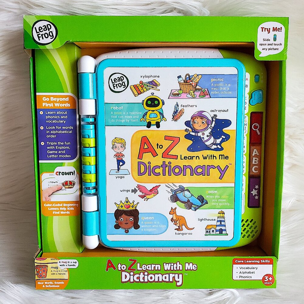 LeapFrog A to Z Learn with Me Dictionary
